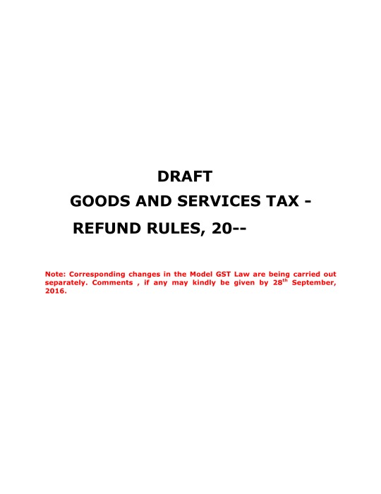thumbnail of Draft Refund Rules