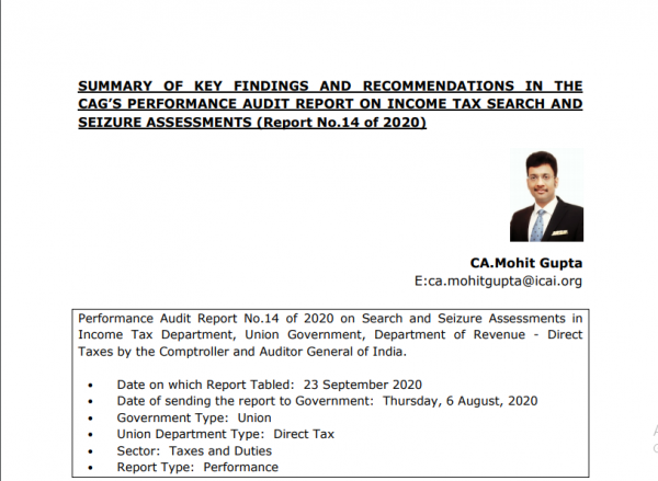 summary-of-key-findings-and-recommendations-in-the-cag-s-performance