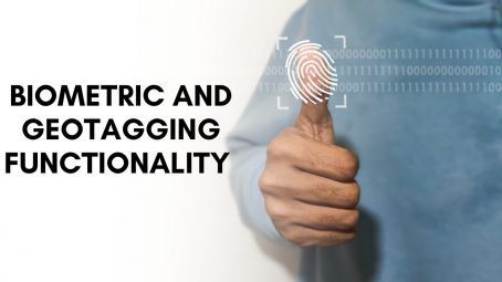 Biometric and Geotagging functionality for additional place of business